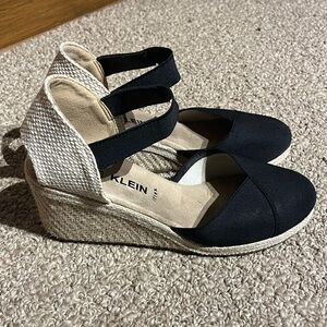 Anne Klein Summer Wedges Sz 6.5
